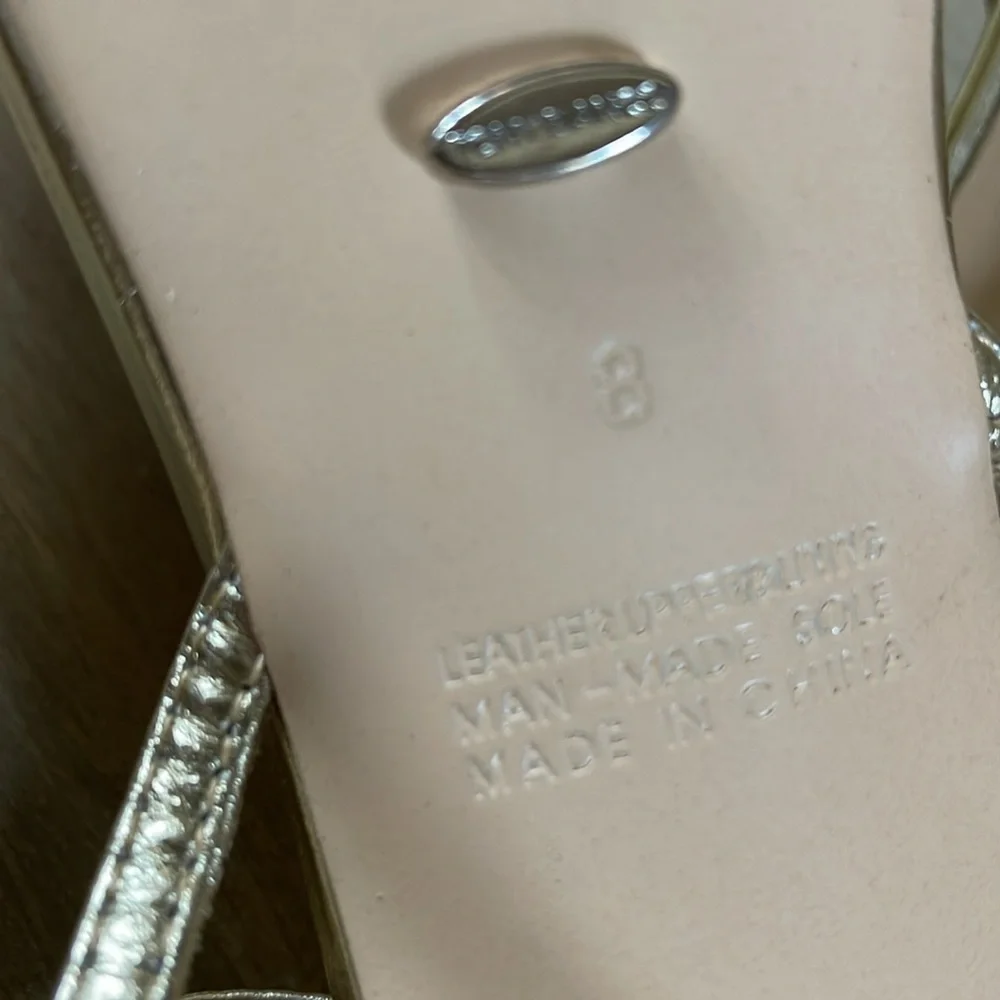 Tony Bianco Gold Strappy Sandals - Picture 5 of 9